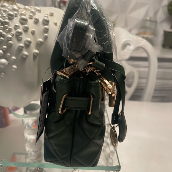 Badgley Mischka Green Shoulder Bag - Picture 4 of 8